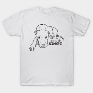 Save a Life: Adopt T-Shirt